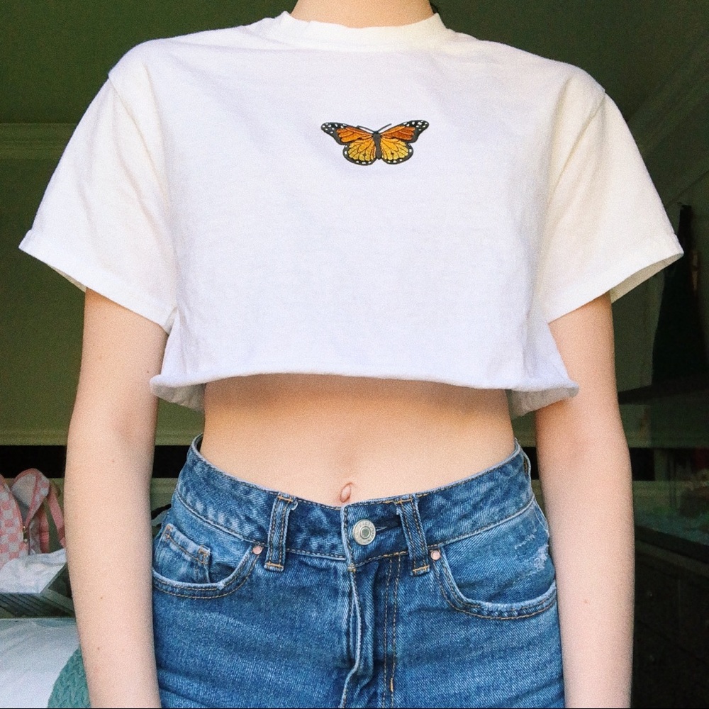 Butterfly Crop Top